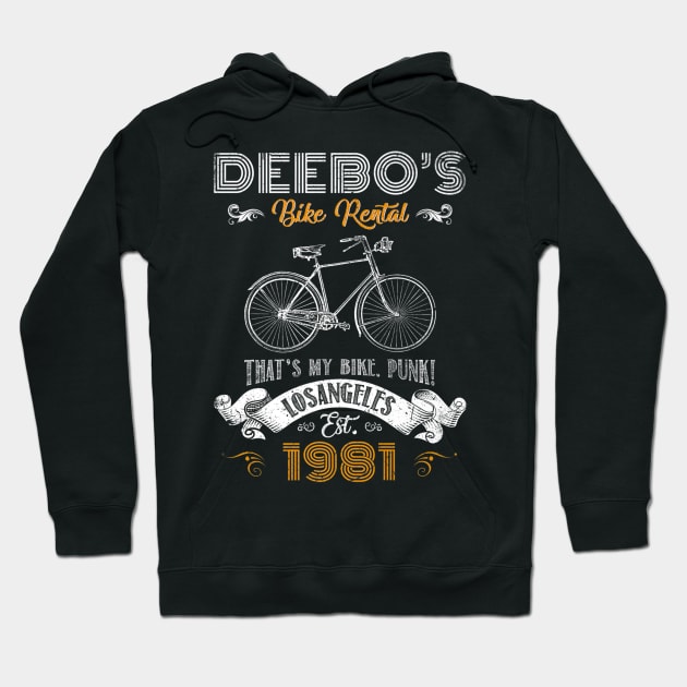 Deebo’s Bike Rentals That’s My Bike Retro Funny Hoodie by kyoiwatcher223